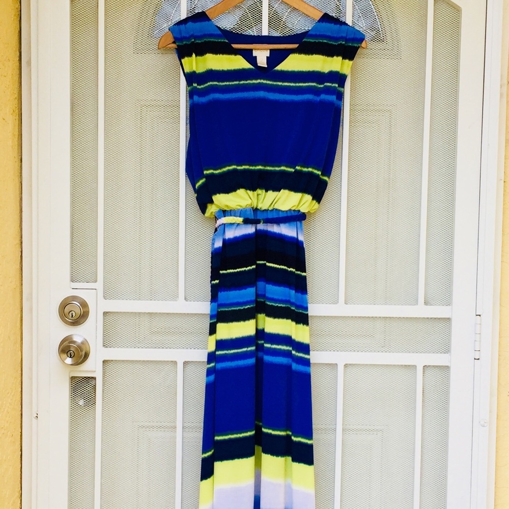 Chicos Colorful fun Maxi Dress 12